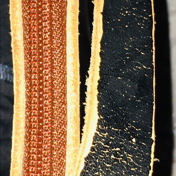 RARE Hand Stitched Roxy Vintage EUC Leather Purse - Picture 9 of 15